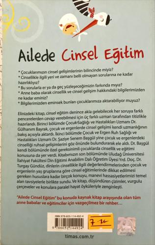 Ailede Cinsel Eğitim Yrd. Doç. Dr. Turgay Gündüz Timaş Yayınları