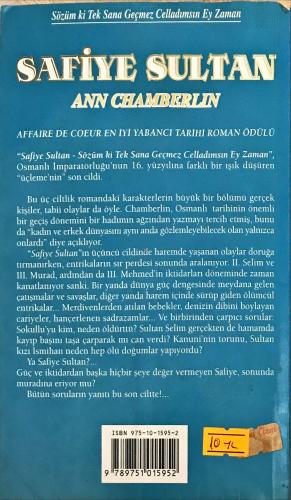 Safiye Sultan Ann Chamberlin İNKILAP