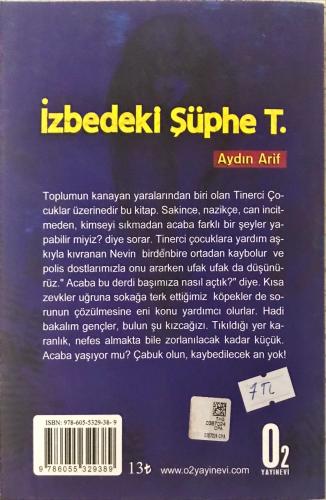 İzbedeki Şüphe T. Aydın Arif O2 Yayınevi