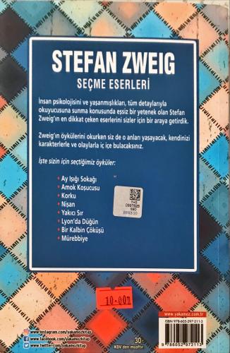 Seçme Eserleri Stefan Zweig Yakamoz Yayıncılık