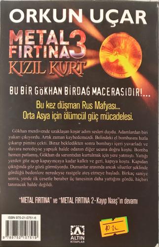 Metal Fırtına 3- Kızıl Kurt Orkun Uçar Altın Kitaplar