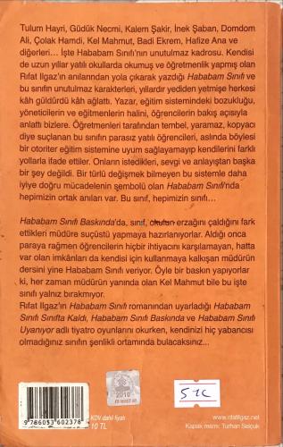 Hababam Sınıfı Baskında Rıfat Ilgaz Türkiye İş Bankası Kültür Yayınlar