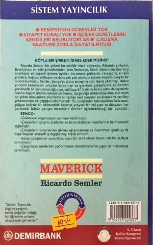 Maverick- Dünyanın En Sıradışı İşyerinin Perde Arkasındaki Başarı Öykü