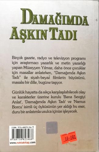 Damağımda Aşkın Tadı Müzeyyen Yılmaz Nokta Kitap