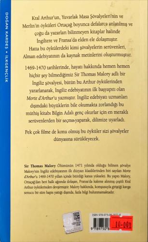 Kral Arthur, Merlin ve Yuvarlak Masa Şövalyeleri Sir Thomas Malory YKY