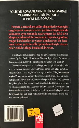 Risk Patricia Cornwell Altın Kitaplar