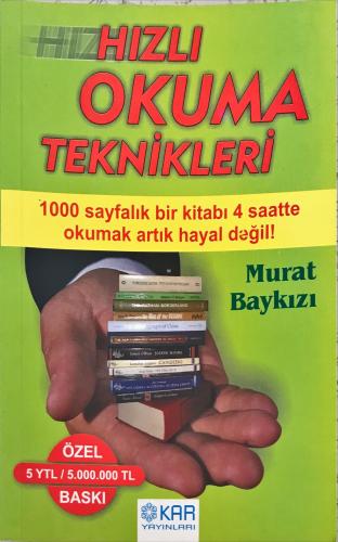 Hızlı Okuma Teknikleri Murat Baykızı Kar