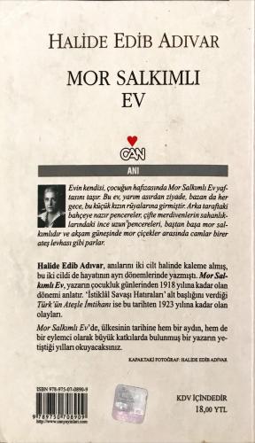 Mor Salkımlı Ev Halide Edib Adıvar Can Yayınları