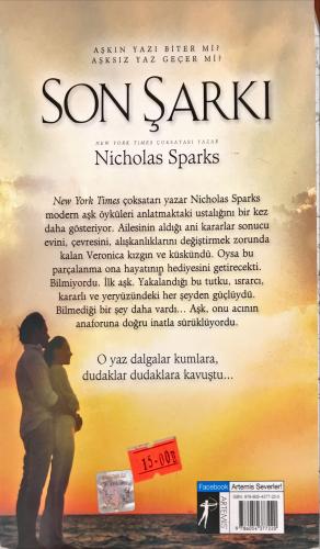 Son Şarkı Nıcholas Sparks Artemis Yayınları