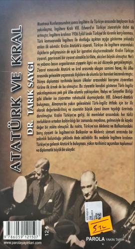 Atatürk ve Kral Dr. Tarık Saygı Parola
