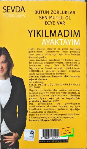 Yıkılmadım Ayaktayım Sevda Türküsev Akis Kitap