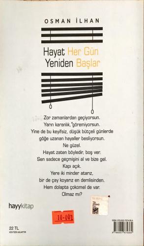 Hayat Her Gün Yeniden Başlar Osman İlhan Hayykitap