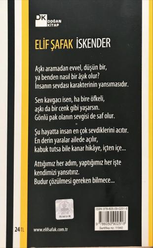 İskender Elif Şafak Doğan Kitap