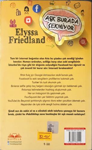 Aşk Burada Çekmiyor Elyssa Friedland Novella