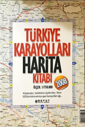 Türkiye Karayolları Harita Kitabı 2008 Anonim Boyut Yayınevi