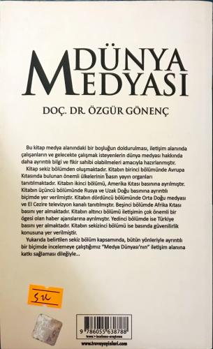 Dünya Medyası Doç. Dr. Özgür Gönenç Truva