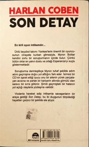 Son Detay Harlan Coben Martı Yayınevi