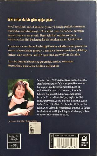 Karanlığın Ayak İzleri Tess Gerritsen DK