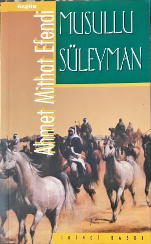 Musullu Süleyman Ahmet Mithat Efendi Özgün Yayıncılık