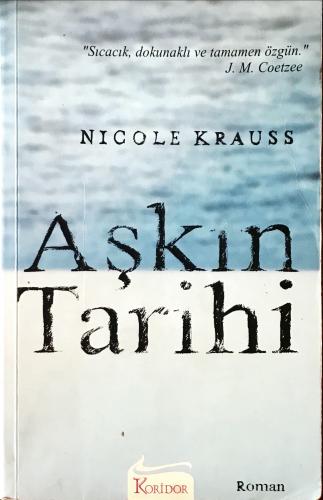 Aşkın Tarihi Nicole Krauss Koridor Yayıncılık