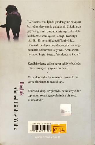 Boşluk Ahmed Günbay Yıldız Timaş Yayınları