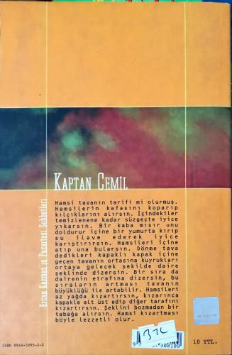 Kaptan Cemil / Ercan Kazmaz'ın Pazar Sohbetleri Ercan Kazmaz Basım Aja