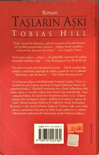 Taşların Aşkı Tobias Hill İNKILAP