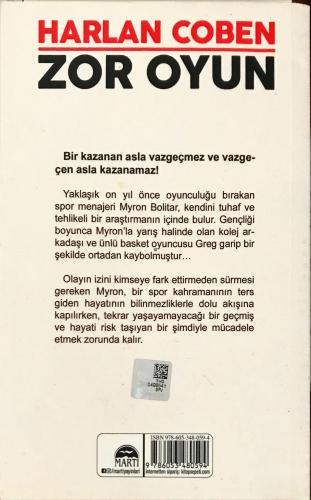 Zor Oyun Harlan Coben Martı Yayınevi