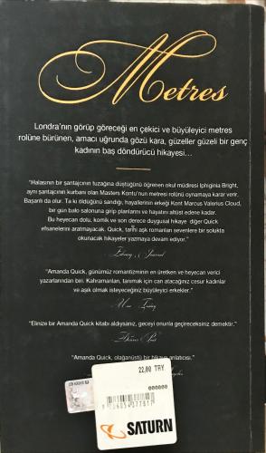 Metres Amanda Quick Artemis Yayınları