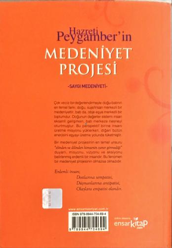 Hz. Peygamber'in Medeniyet Projesi Saygı Medeniyeti Prof. Dr. ALİ Akyü