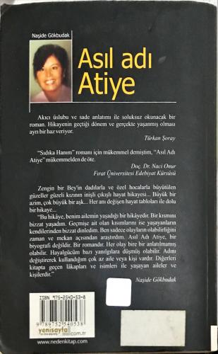 Asıl Adı Atiye Naşide Gökbudak Neden Kitap