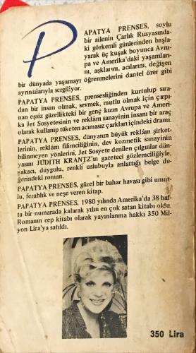 Papatya Prenses Judith Krantz E Yayınları