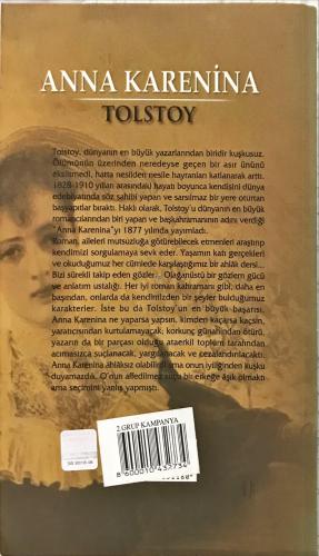 Anna Karenina- cilt 1 (2.cilt yok) Tolstoy Beyaz Balina