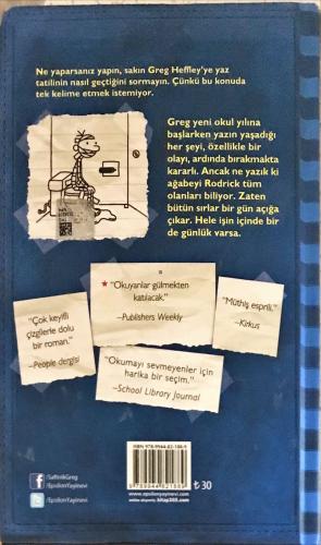 Saftirik Greg'in Günlüğü 2. Kitap- Rodrick Kuralları ( ciltli) Jeff Ki