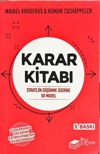 Karar Kitabı Stratejik Düşünme Üzerine 50 Model Mikael Krogerus and Ro