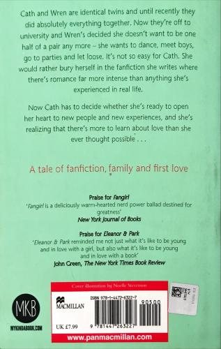 Fangirl Rainbow Rowell Macmillan