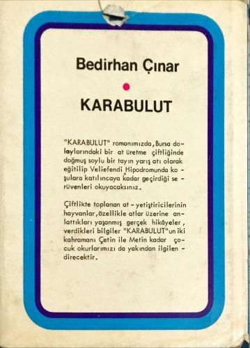 Karabulut ( cep boy ) Bedirhan Çınar Milliyet