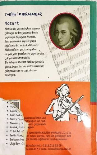Mozart Müziğin Harika Çocuğu Firuzan Gürbüz Morpa
