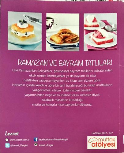 Ramazan ve Bayram Tatlıları Mutfak Atölyesi Dbd