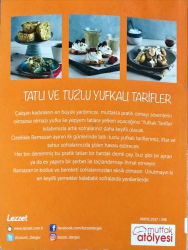 Tatlı ve Tuzlu Yufkalı Tarifler Mutfak Atölyesi Dbd