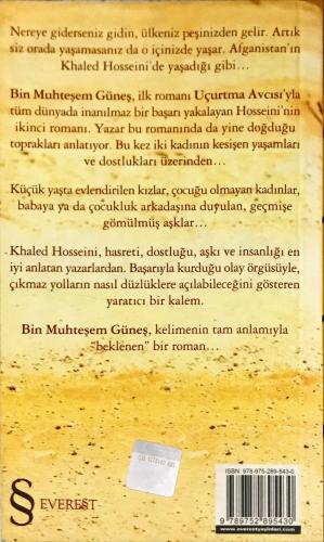 Bin Muhteşem Güneş ( cep boy ) Khaled Hosseini Everest Yayınları