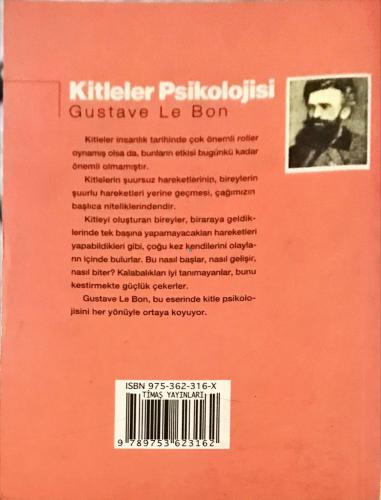 Kitleler Psikolojisi Gustave Le Bon Timaş Yayınları