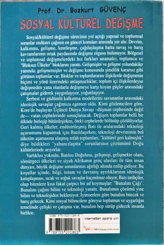 Sosyal Kültürel Değişme Bozkurt Güvenç Gündoğan Yayınları