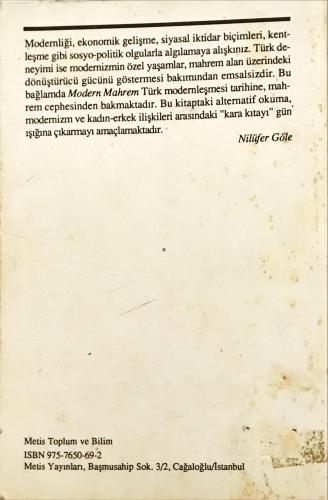 Modern Mahrem Nilüfer Göle Metis Yayınları